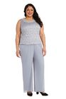 Three-Piece Pearl Detail Pant Set, , alternate image number null