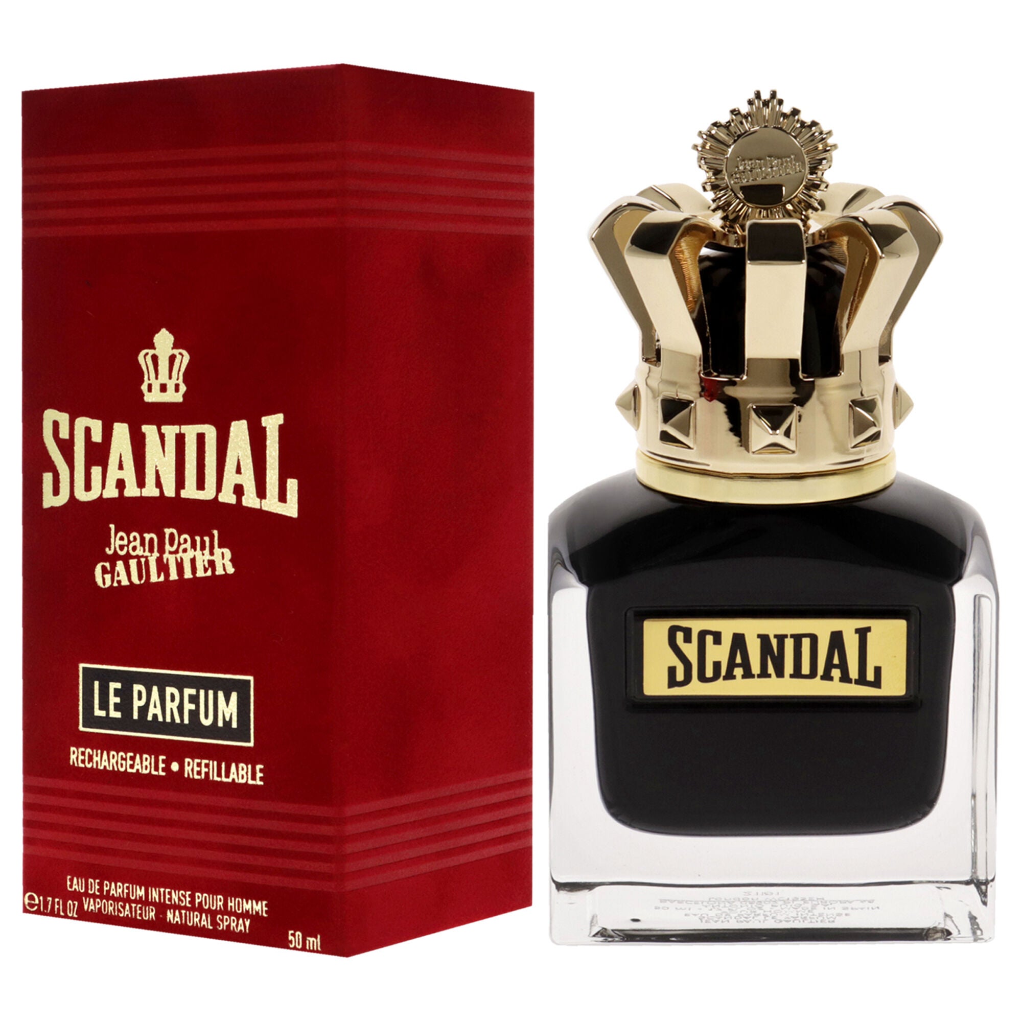 Scandal Le Parfum by Jean Paul Gaultier for Men - 1.7 oz EDP Intense Spray (Refillable), See Description, alternate image number 3