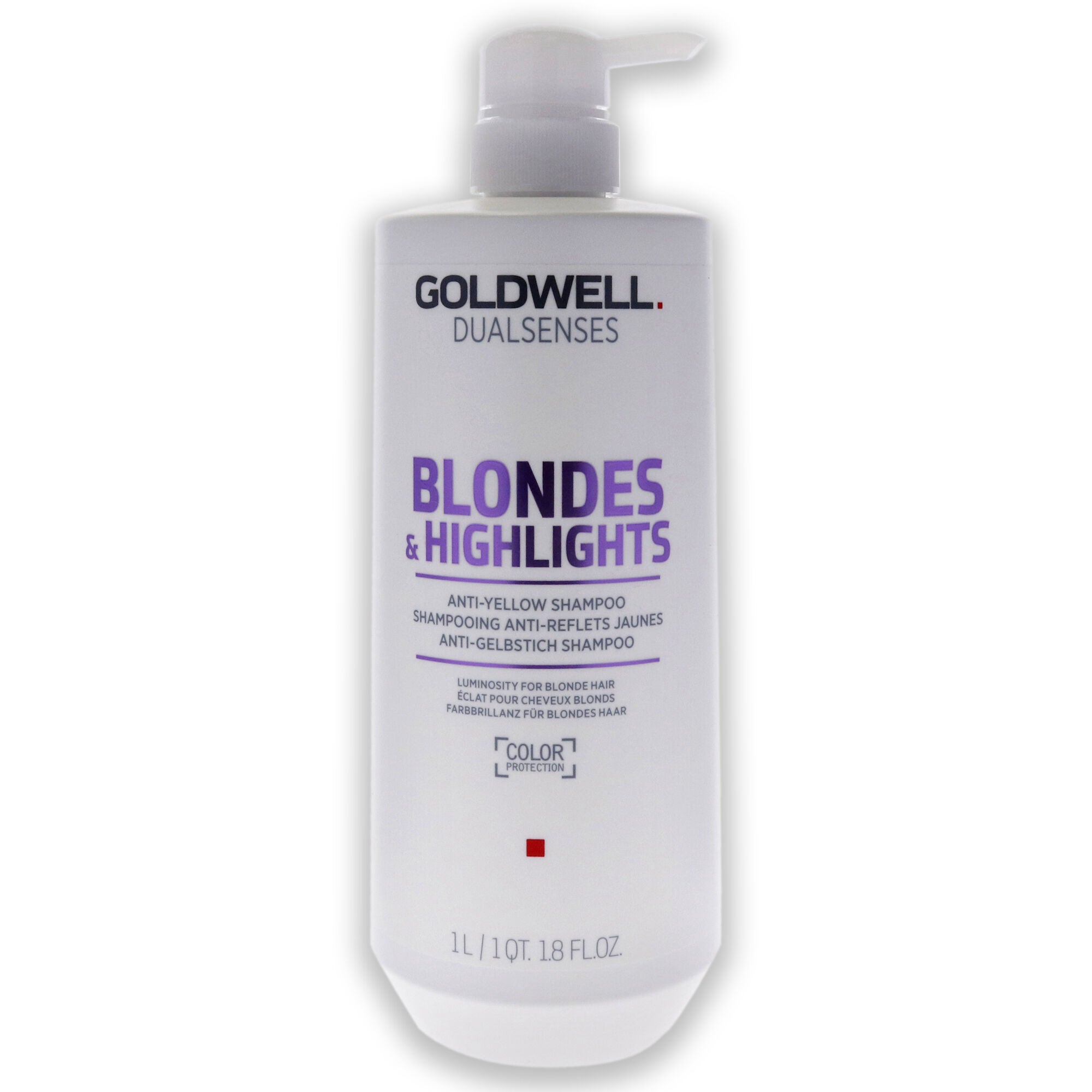 Dualsenses Blondes and Highlights Shampoo by Goldwell for Unisex - 34 oz Shampoo, , alternate image number 3