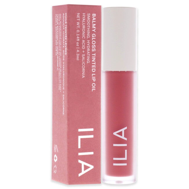 Balmy Gloss Tinted Lip Oil - Tahiti by ILIA Beauty for Women - 0.14 oz Lip Oil, See Description, alternate image number 2