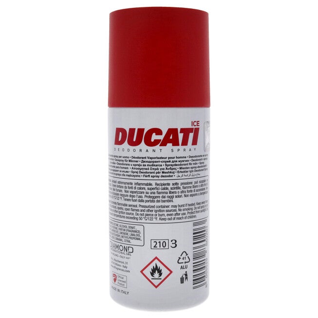 Ducati Ice by Ducati for Men - 5.07 oz Deodorant Spray, , alternate image number null