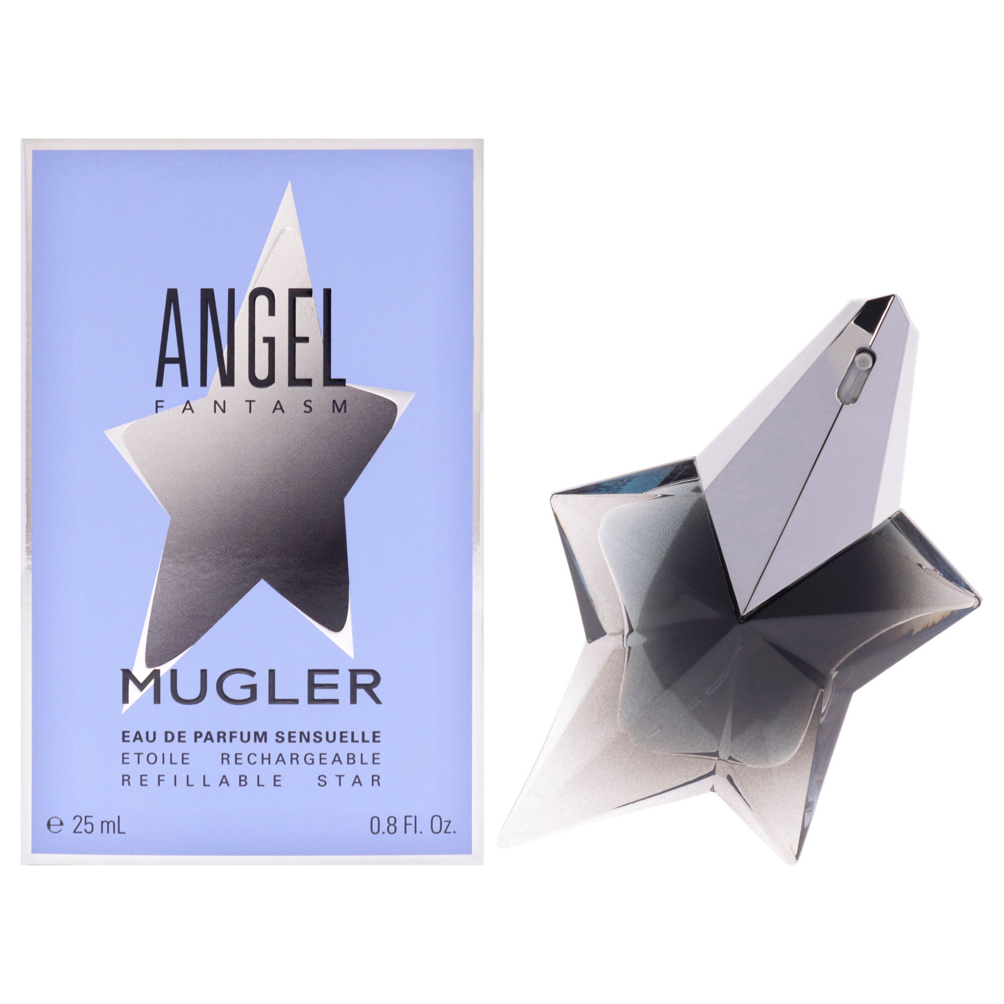 Angel Fantasm Sensuelle by Thierry Mugler for Women - 0.8 oz EDP Spray (Refillable), Clear, hi-res image number 0
