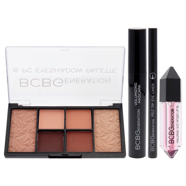 Natural Complete Eye and Lip Set by BCBGeneration Cosmetics for Women - 4 Pc, NA, alternate image number null