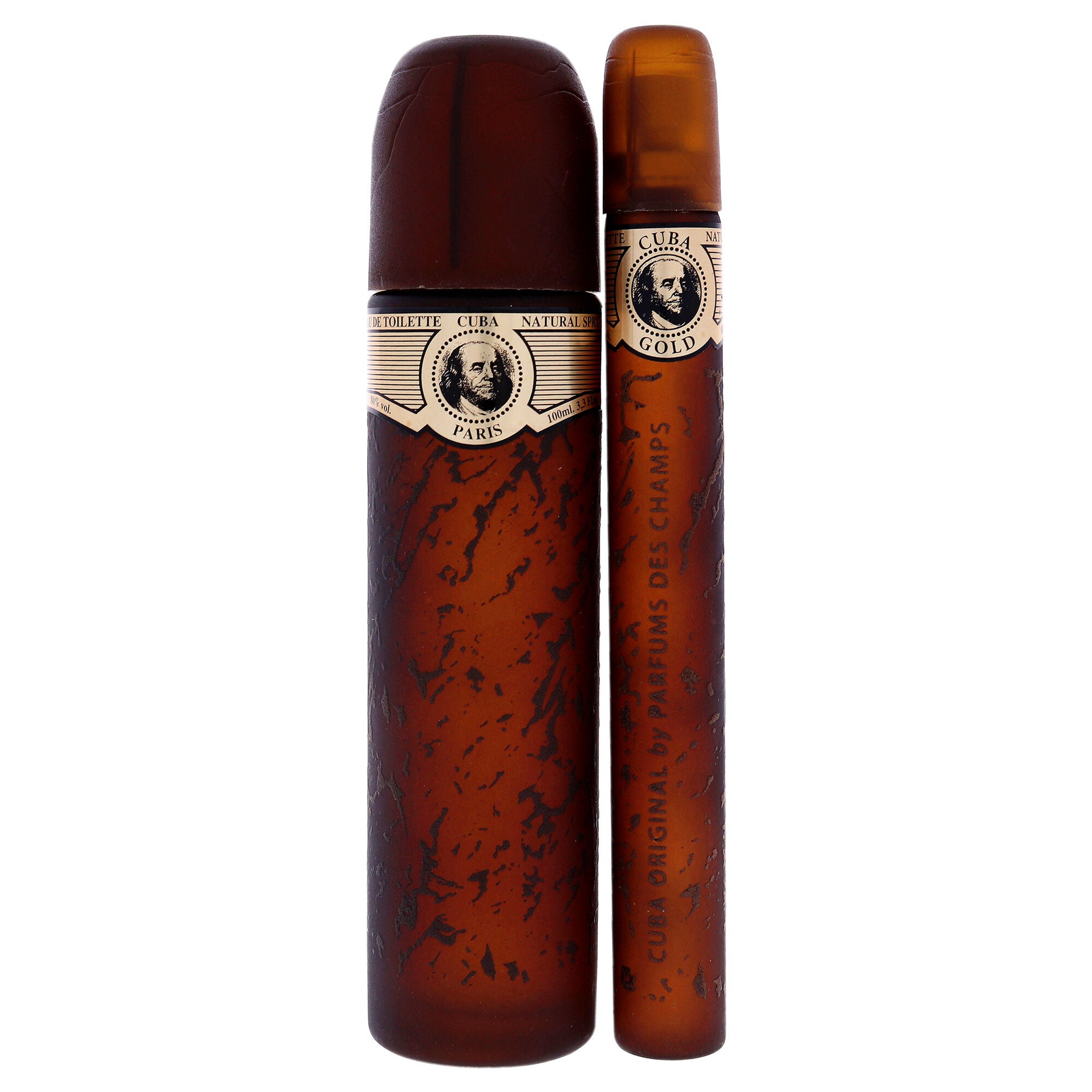 Cuba Gold by Cuba for Men - 2 Pc Gift Set 3.3oz EDT Spray, 1.17oz EDT Spray, See Description, alternate image number 1