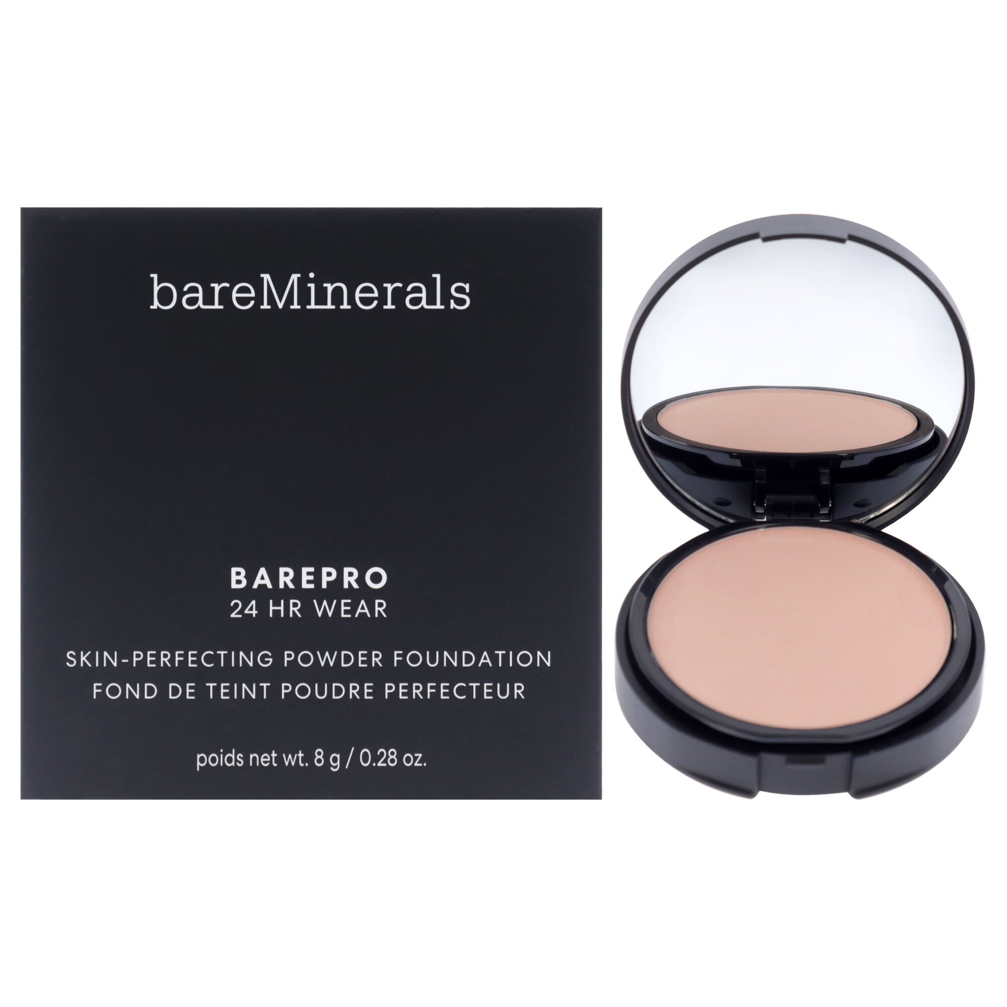 Barepro 16HR Skin Perfecting Powder Foundation - 20 Cool Light by bareMinerals for Women - 0.28 oz Foundation, See Description, hi-res image number 0