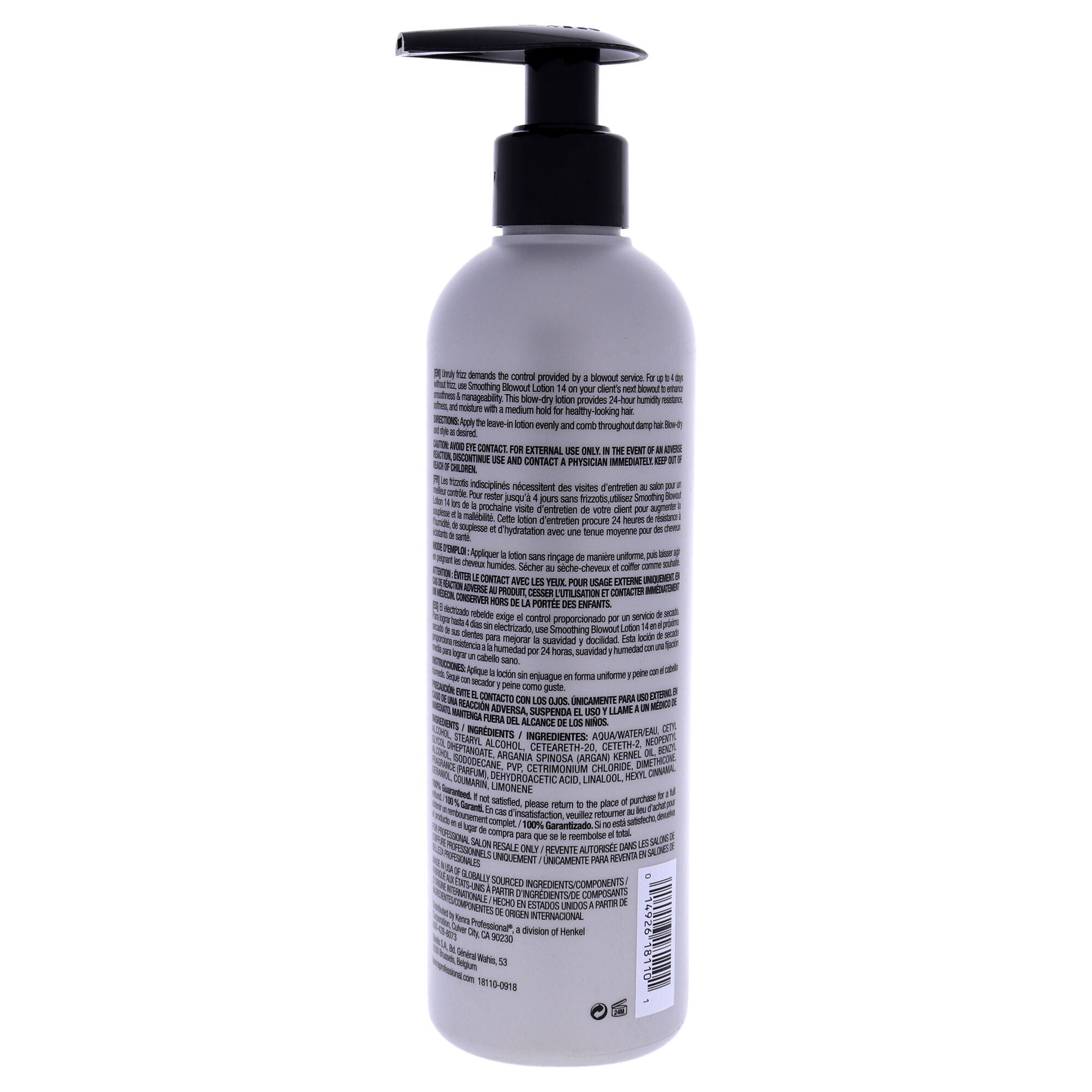 Smoothing Blowout Lotion 14 by Kenra for Unisex - 10.1 oz Lotion, See Description, alternate image number 1