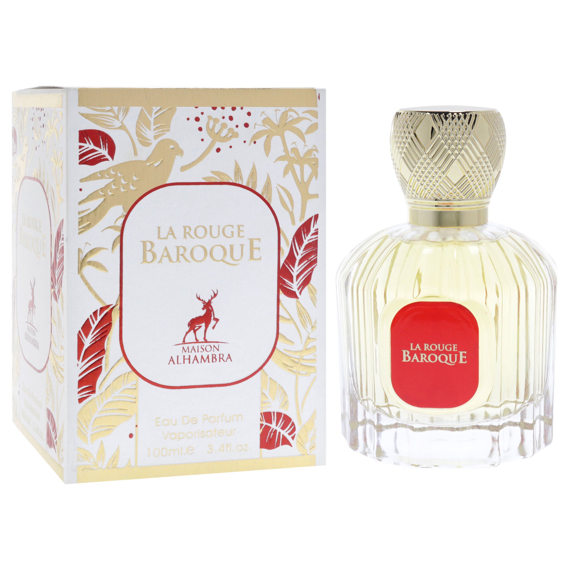 La Rouge Baroque by Maison Alhambra for Unisex - 3.4 oz EDP Spray, See Description, alternate image number 2