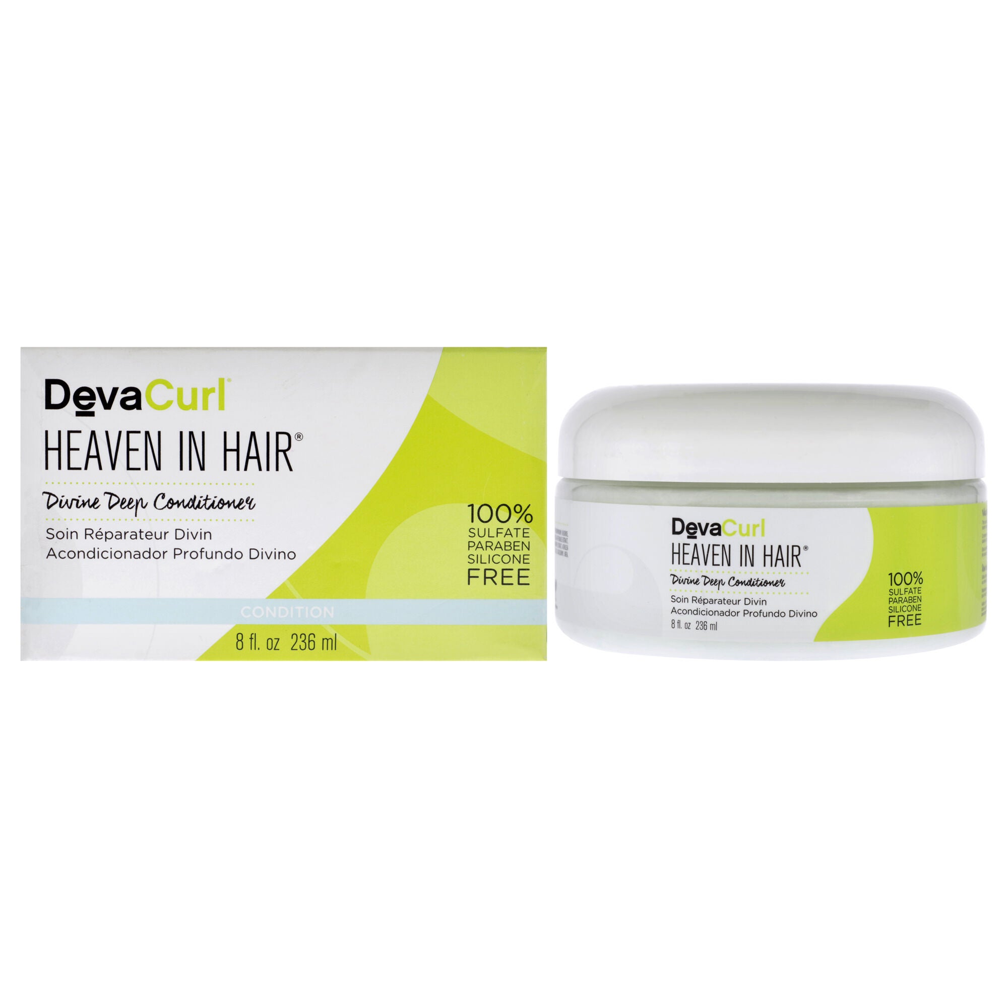 Heaven In Hair Divine Deep Conditioner by DevaCurl for Unisex - 8 oz Treatment, , alternate image number 5