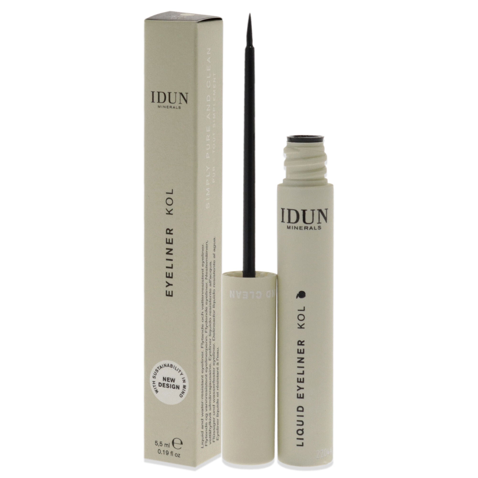 Liquid Eyeliner - 151 Kol by Idun Minerals for Women - 0.19 oz Eyeliner, See Description, alternate image number 2