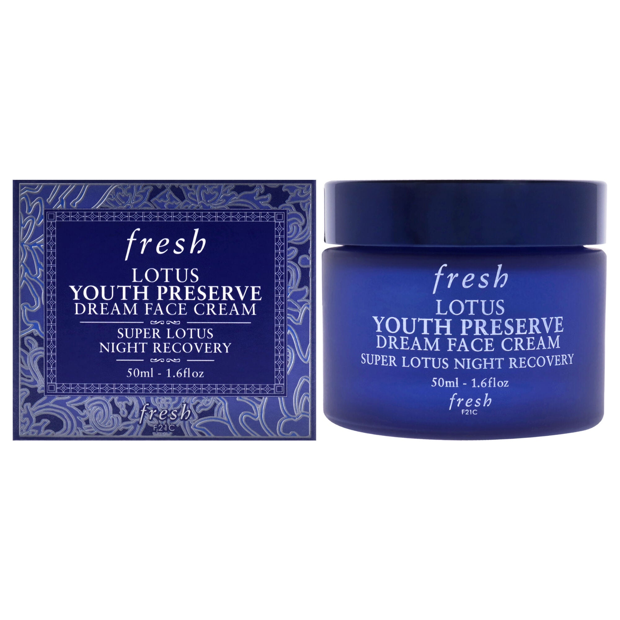 Lotus Anti-Aging Dream Night Moisturizer by Fresh for Women - 1.6 oz Moisturizer, See Description, hi-res image number 0