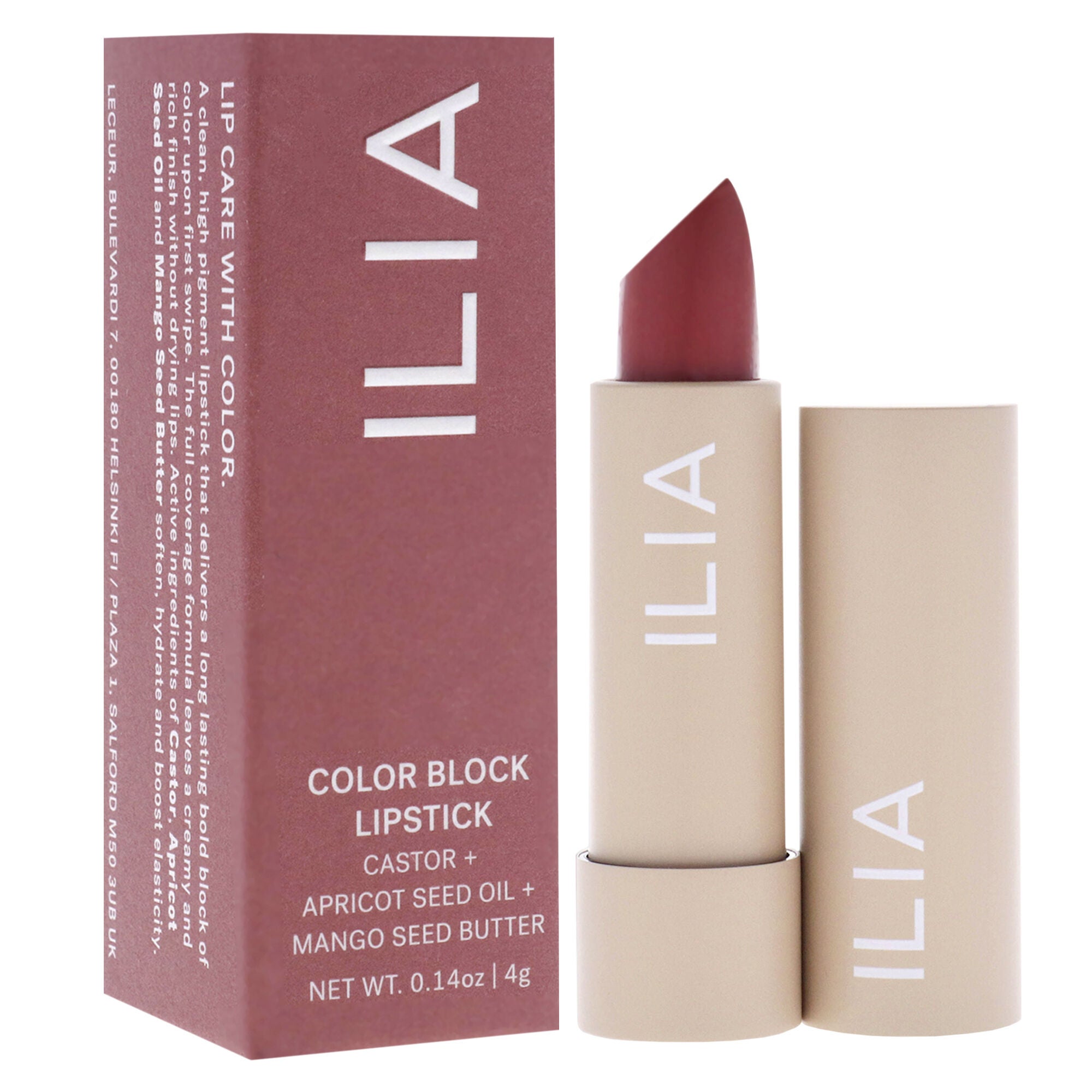 Color Block Lipstick - Cinnabar by ILIA Beauty for Women - 0.14 oz Lipstick, See Description, alternate image number 2