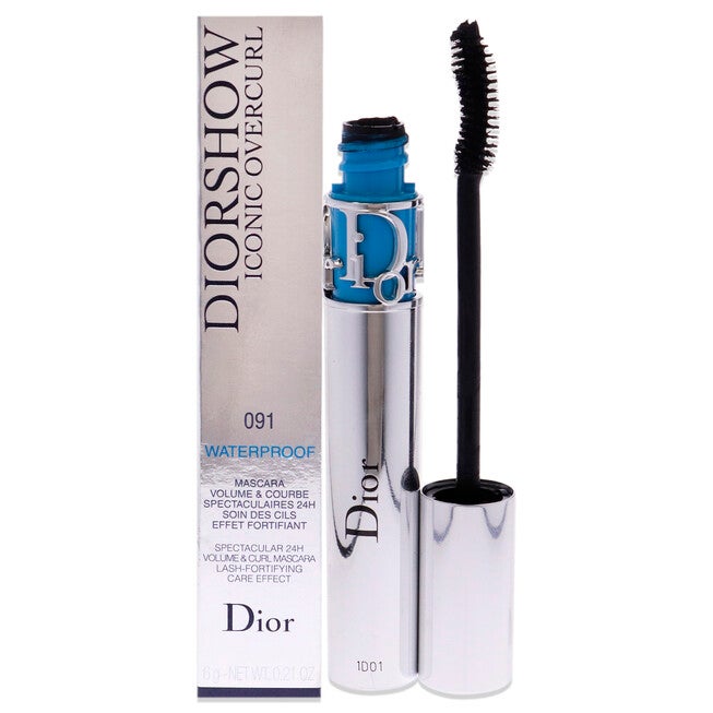 Diorshow Iconic Overcurl Waterproof Mascara - 091 Over Black by Christian Dior for Women - 0.21 oz Mascara, NA, hi-res image number null