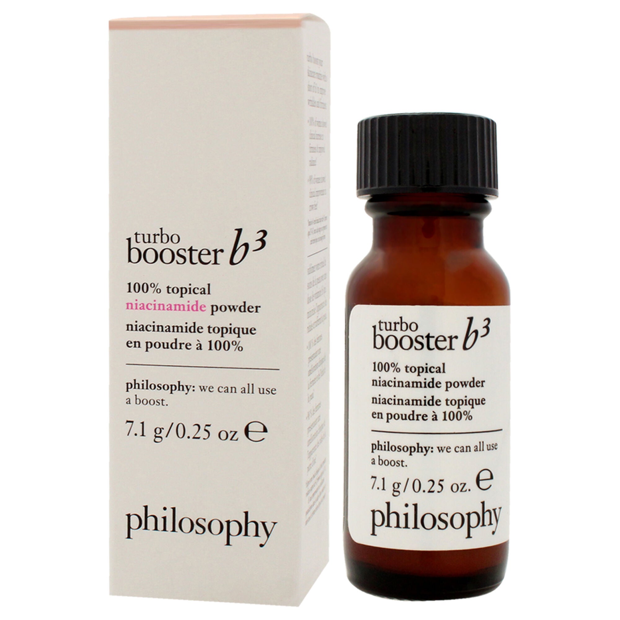 Turbo Booster Niacinamide B3 Powder by Philosophy for Unisex - 0.25 oz Powder, See Description, alternate image number 3