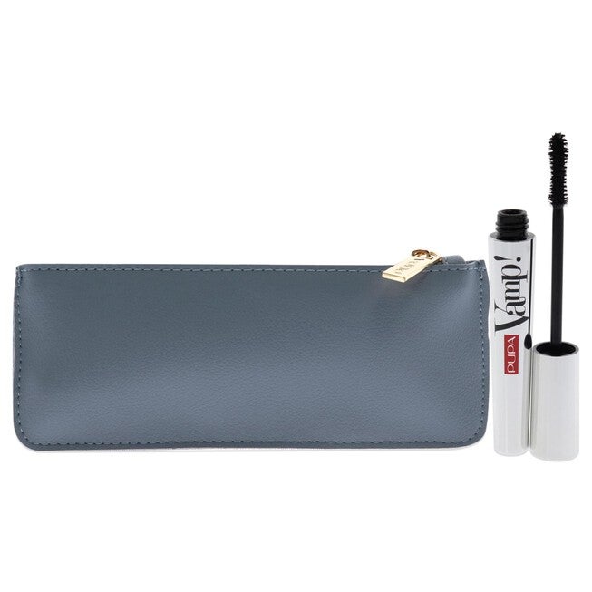 Vamp! Mascara Set by Pupa Milano for Women - 2 Pc 0.32oz Vamb! Mascara - 100 Black, ClutchBag, NA, alternate image number null