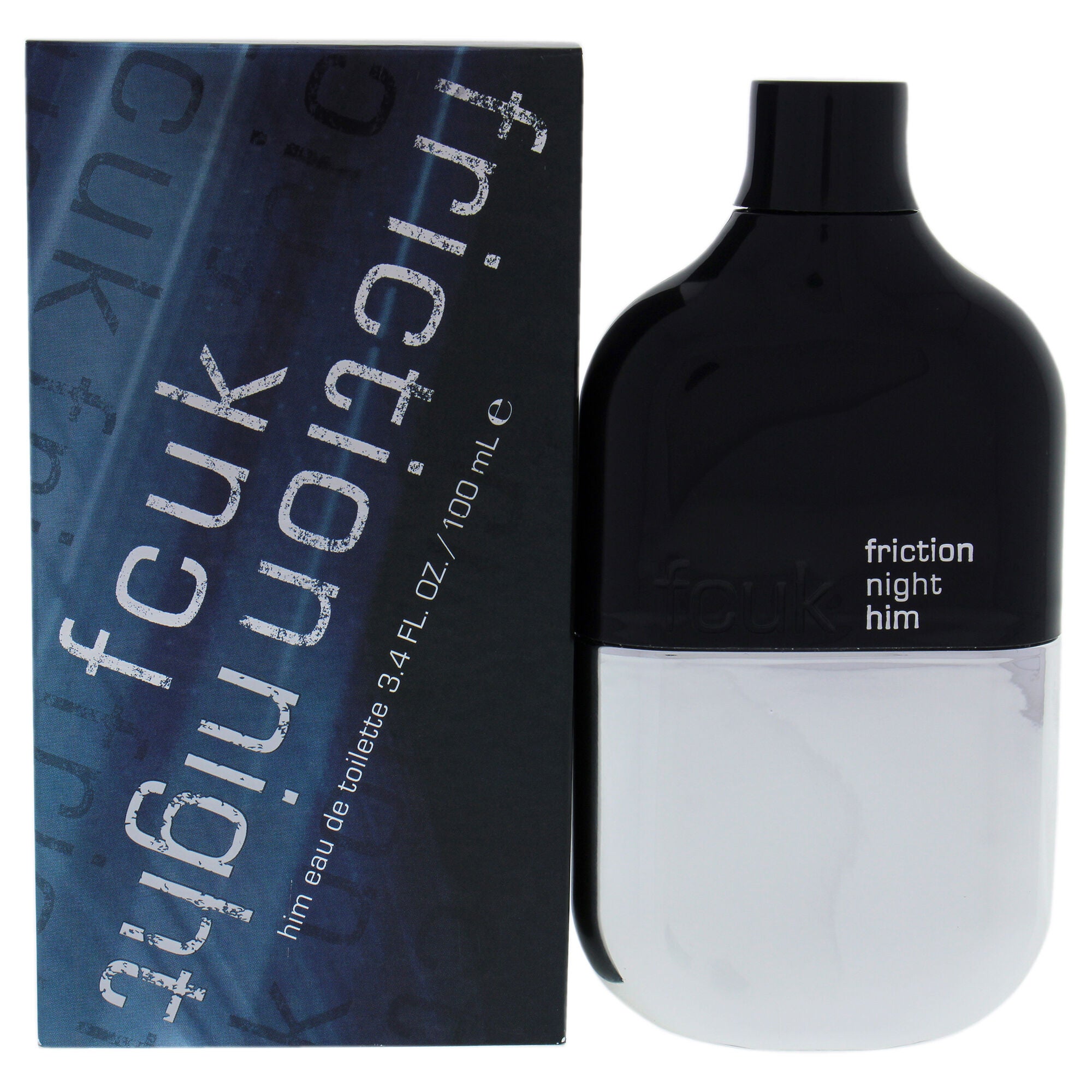 Fcuk Friction Night by French Connection UK for Men - 3.4 oz EDT Spray, See Description, hi-res image number 0