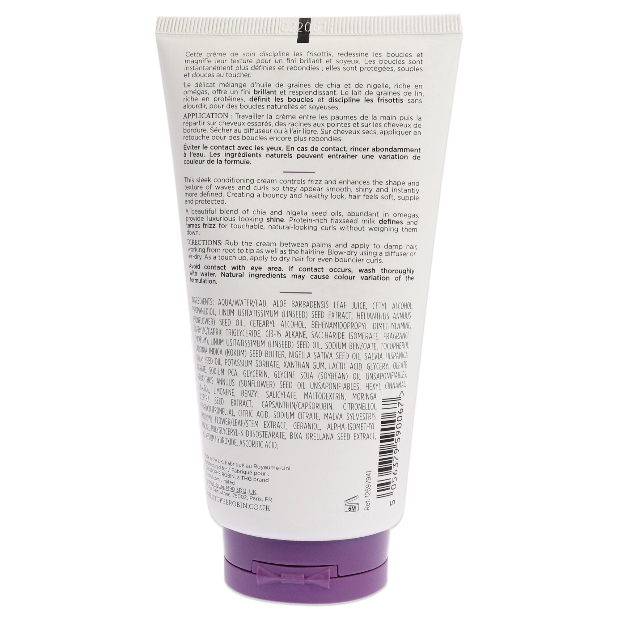 Luscious Curl Defining Cream by Christophe Robin for Unisex - 5 oz Cream, See Description, alternate image number 2