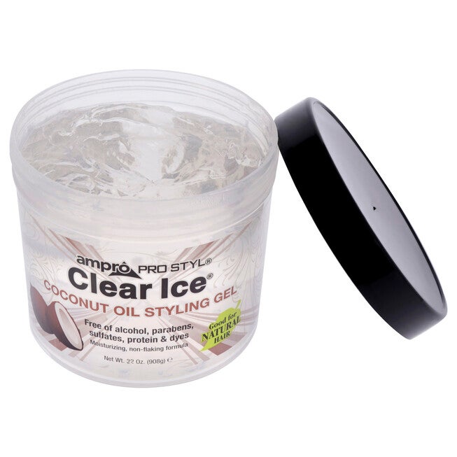 Pro Styl Clear Ice Gel - Coconut by Ampro for Women - 32 oz Gel, NA, alternate image number null