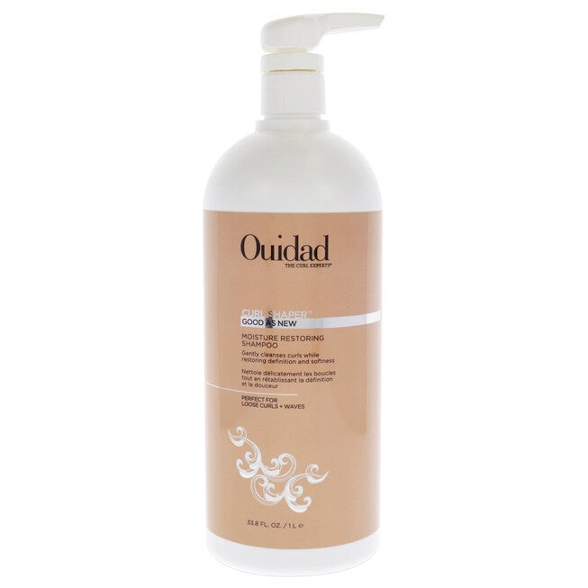 Curl Shaper Good as New Moisture Restoring Shampoo by Ouidad for Unisex - 33.8 oz Shampoo, , alternate image number null