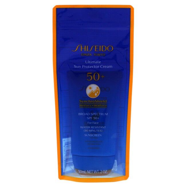 Ultimate Sun Protector Cream SPF 50 by Shiseido for Unisex - 2 oz Sunscreen, NA, hi-res image number null