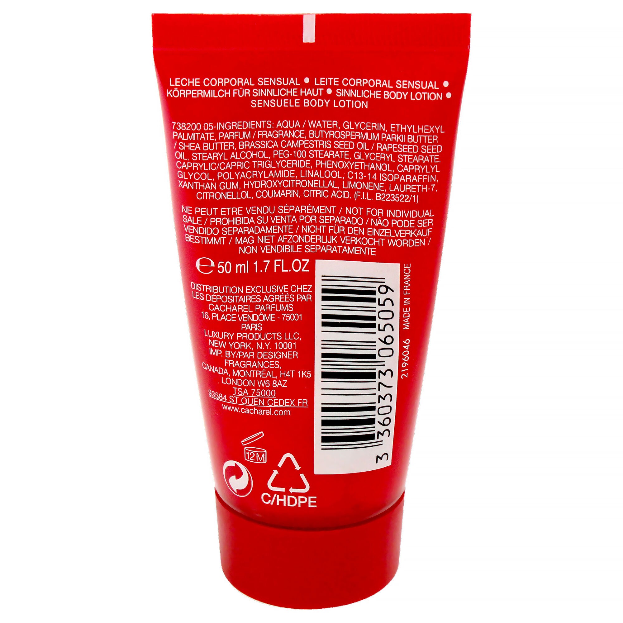 Amor Amor by Cacharel for Women - 1.7 oz Body Lotion, See Description, alternate image number 2