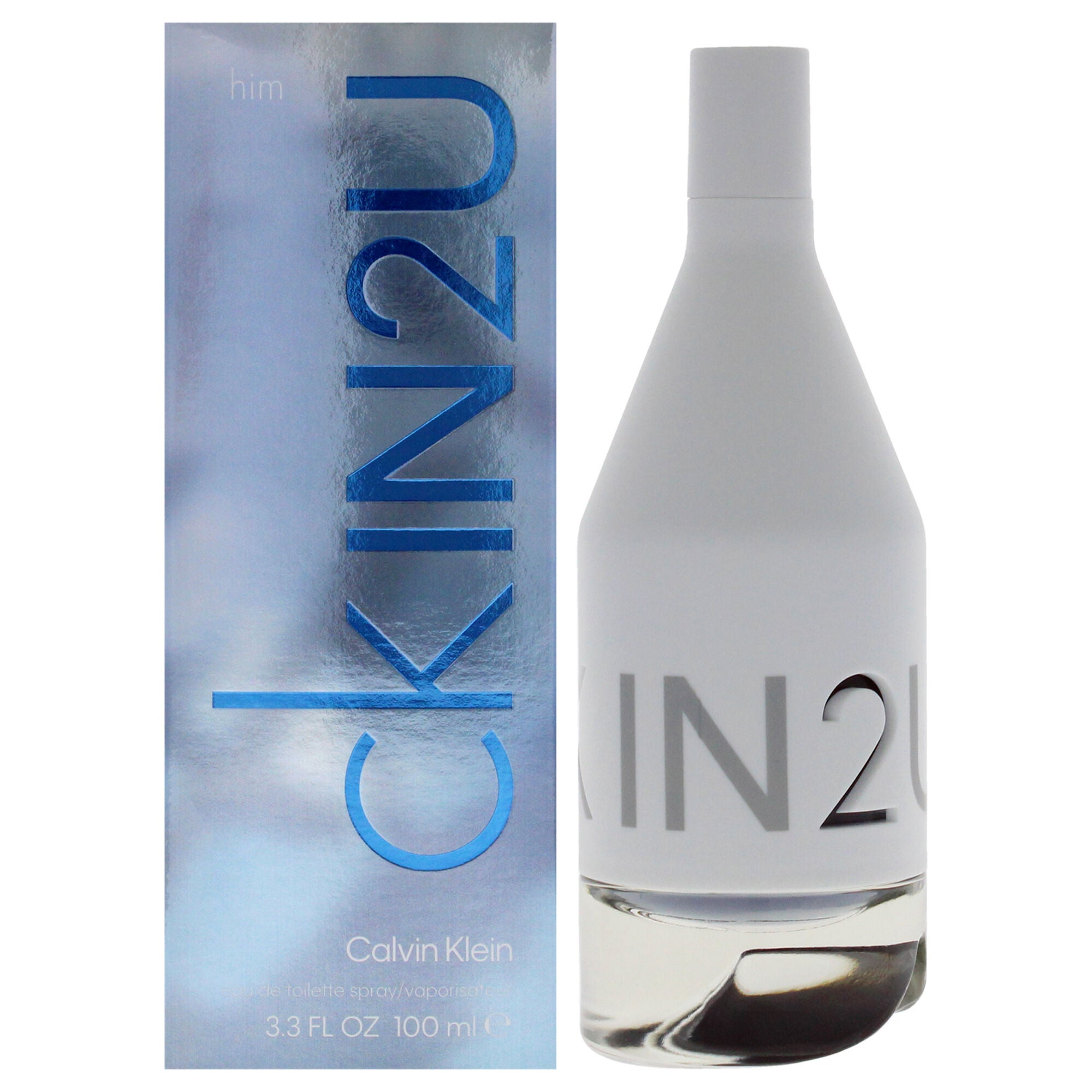 CKIN2U by Calvin Klein for Men - 3.3 oz EDT Spray, See Description, hi-res image number 0