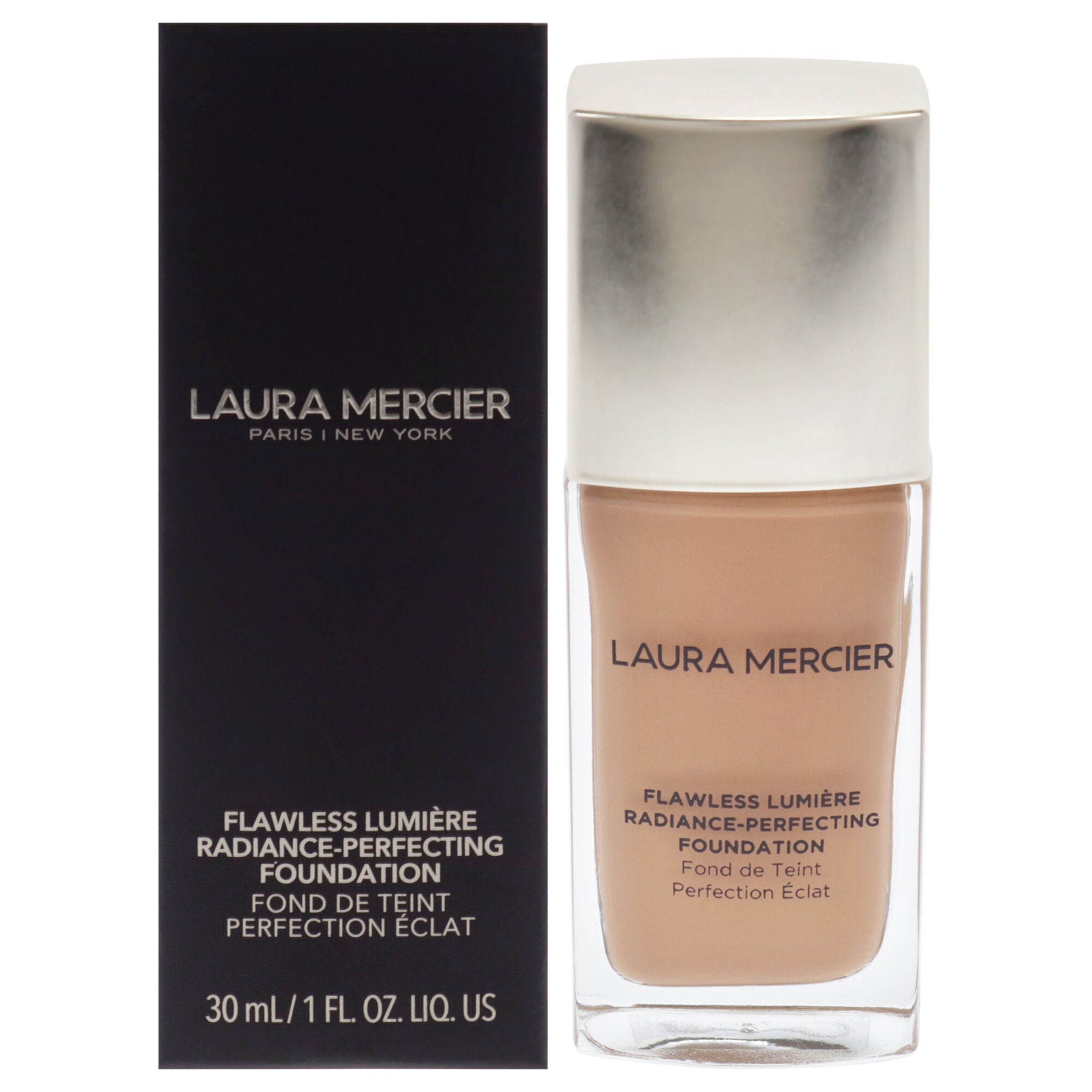 Flawless Lumiere Radiance-Perfecting Foundation - 2C1 Ecru by Laura Mercier for Women - 1 oz Foundation, Brown, hi-res image number 0
