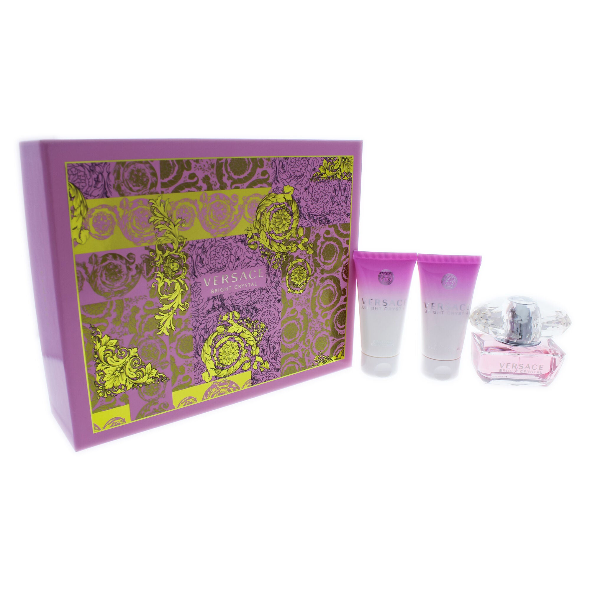 Versace Bright Crystal by Versace for Women - 3 Pc Gift Set 1.7oz EDT Spray, 1.7oz Perfumed Bath and Shower Gel, 1.7oz Body Lotion, , alternate image number 7