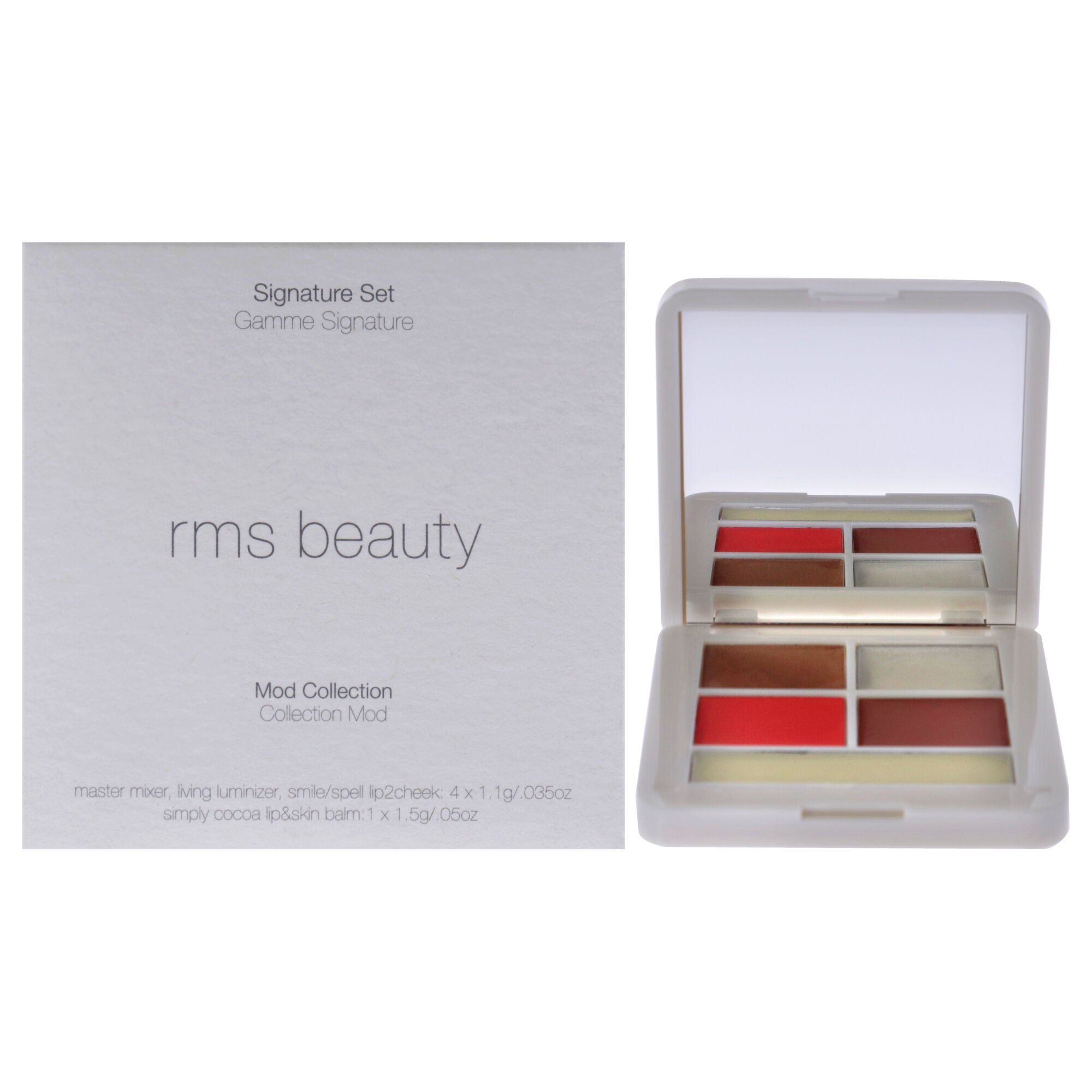 Signature Set - Mod Collection by RMS Beauty for Women - 0.19 oz Makeup, See Description, hi-res image number 0
