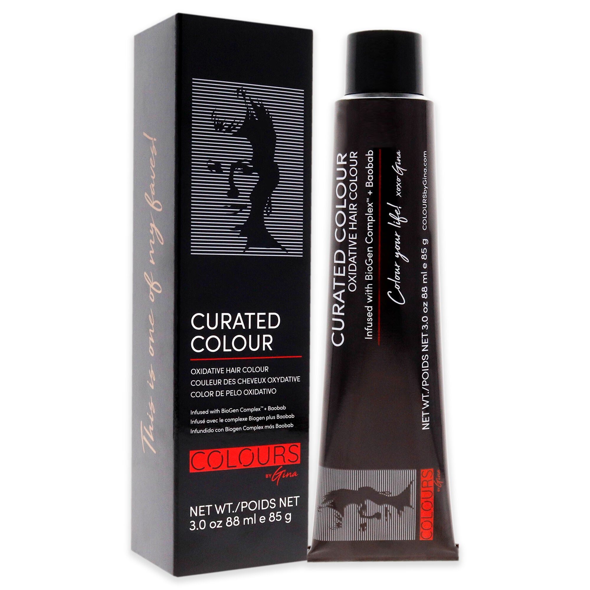 Curated Colour - 10.0-10N Extra Light Natural Blonde by Colours By Gina for Unisex - 3 oz Hair Color, See Description, alternate image number 1