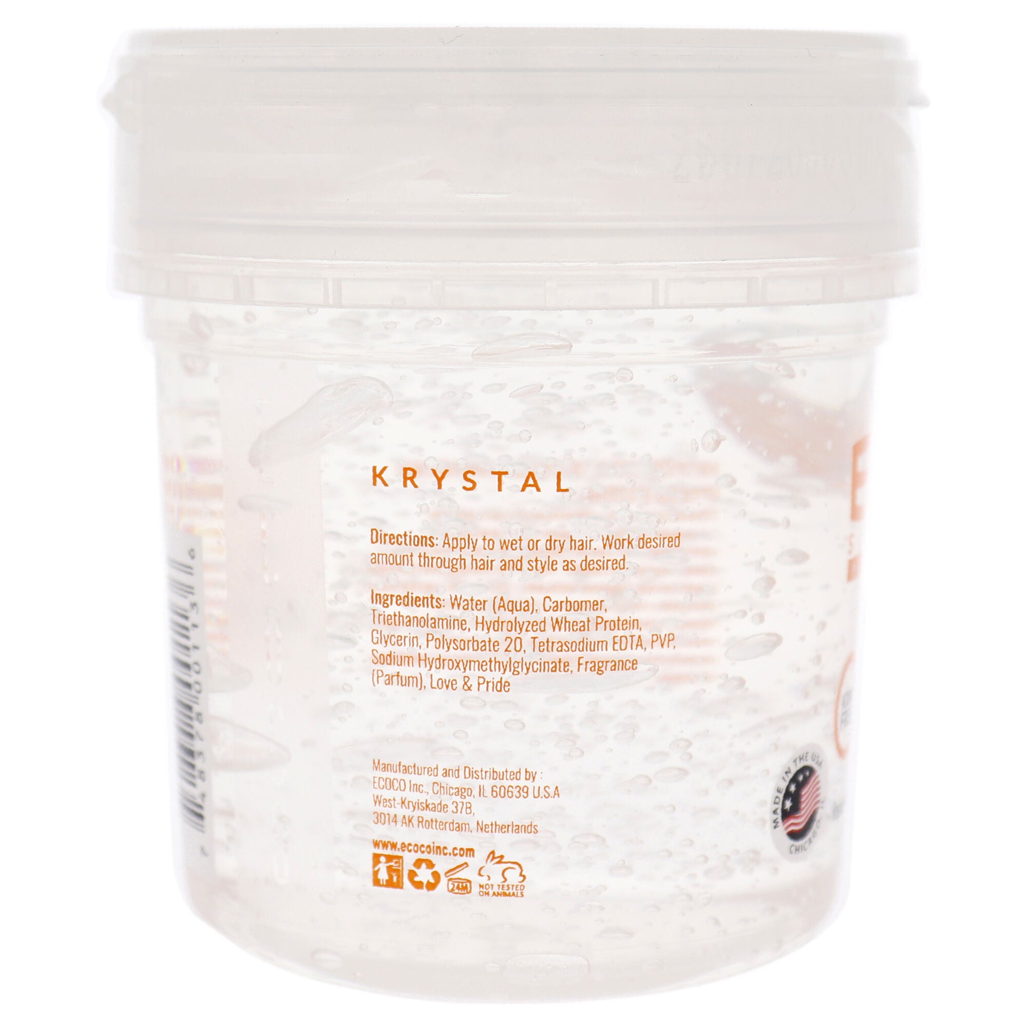 Eco Style Gel - Krystal by Ecoco for Unisex - 8 oz Gel, , alternate image number 3