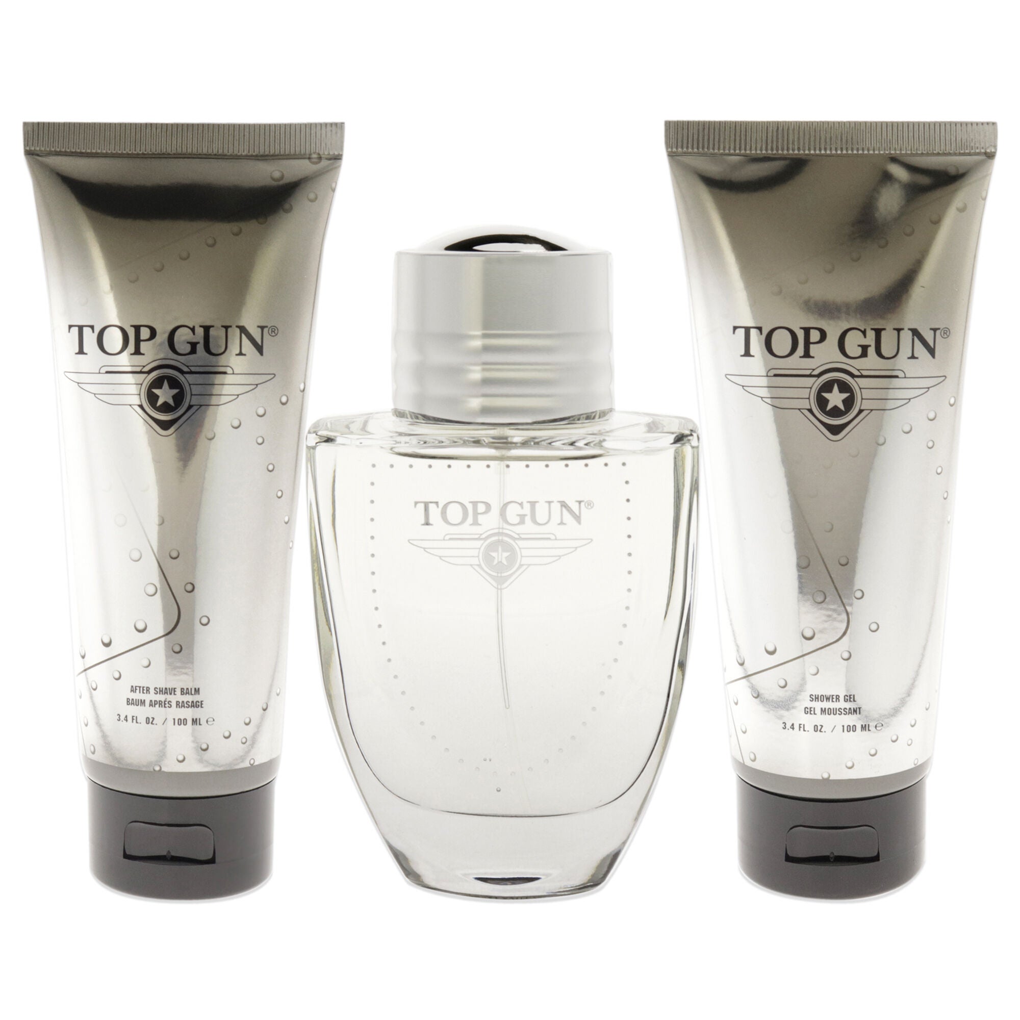 Top Gun Chervon by Top Gun for Men - 3 Pc Gift Set 3.4oz EDT Spray, 3.4oz After Shave Balm, 3.4oz Shower Gel, See Description, alternate image number 3