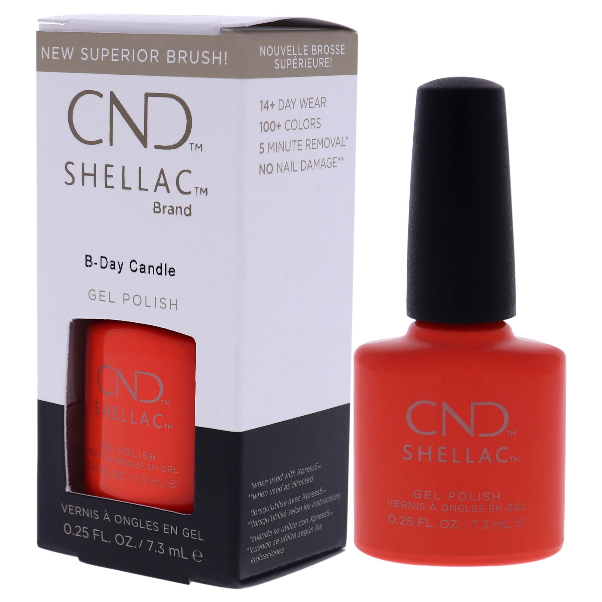 Shellac Nail Color - B-Day Candle by CND for Women - 0.25 oz Nail Polish, , alternate image number 8