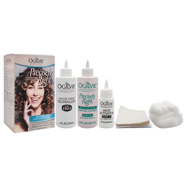 Precisely Right Professional Conditioning Perm For Normal Hair by Ogilvie Salon Styles for Women - 1 Application Treatment, See Description, alternate image number 1