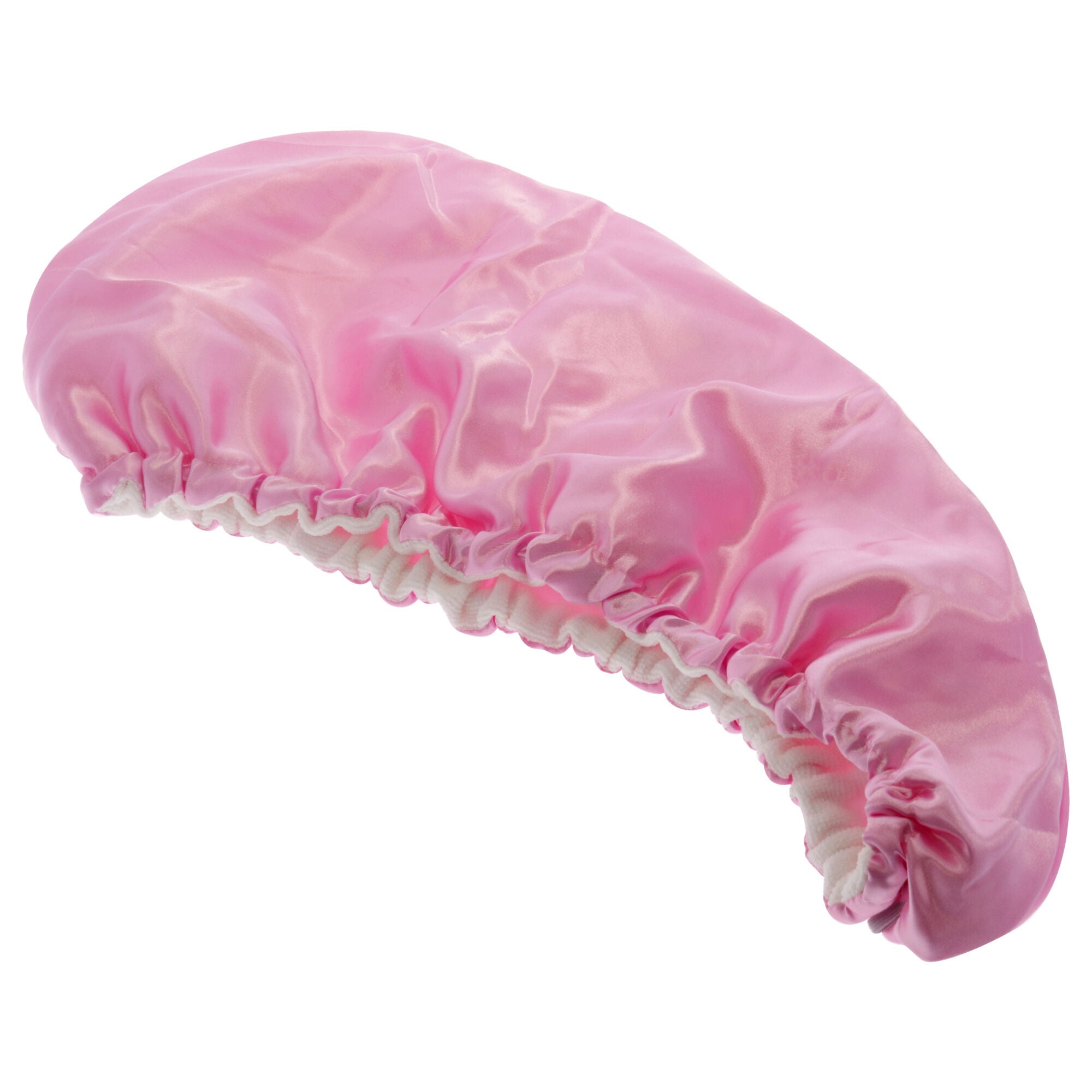 Very Necessary Satin Hair Towel - Pink by Aria Beauty for Women - 1 Pc Towel, , alternate image number 5