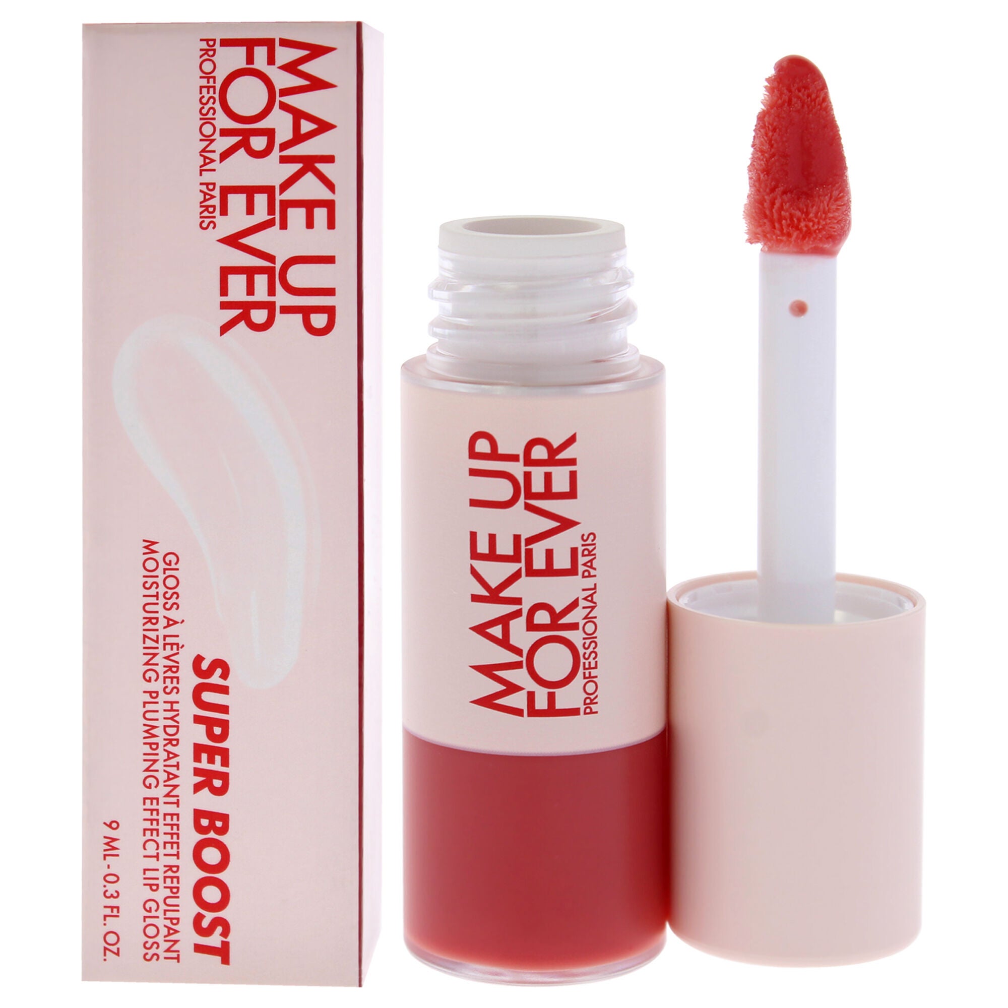 Super Boost Lip Gloss - 10 Juicy Peach by Make Up For Ever for Women - 0.3 oz Lip Gloss, Pink, alternate image number 3