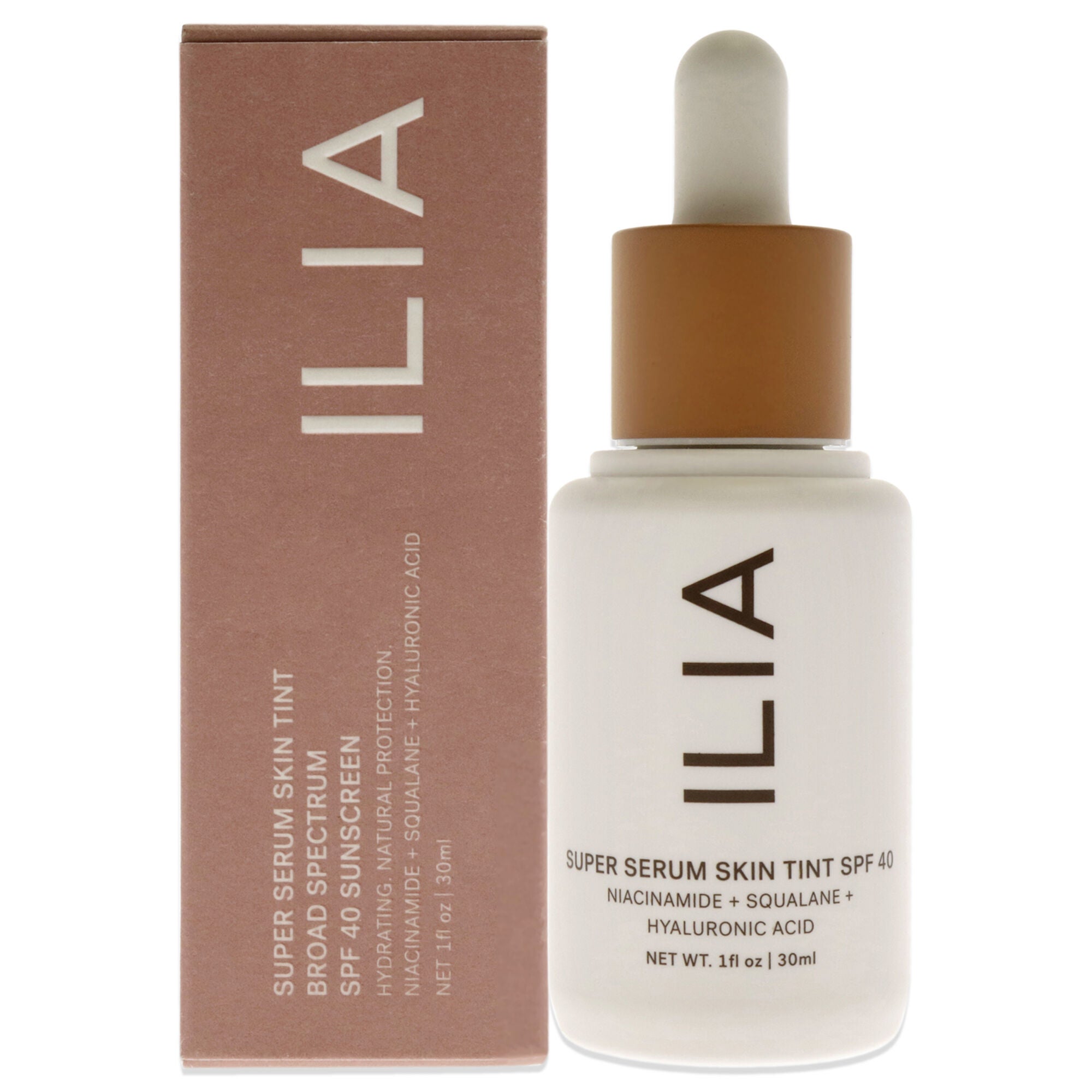 Super Serum Skin Tint Foundation SPF 40 - ST10 Porto Ferro by ILIA Beauty for Women - 1 oz Foundation, See Description, hi-res image number 0