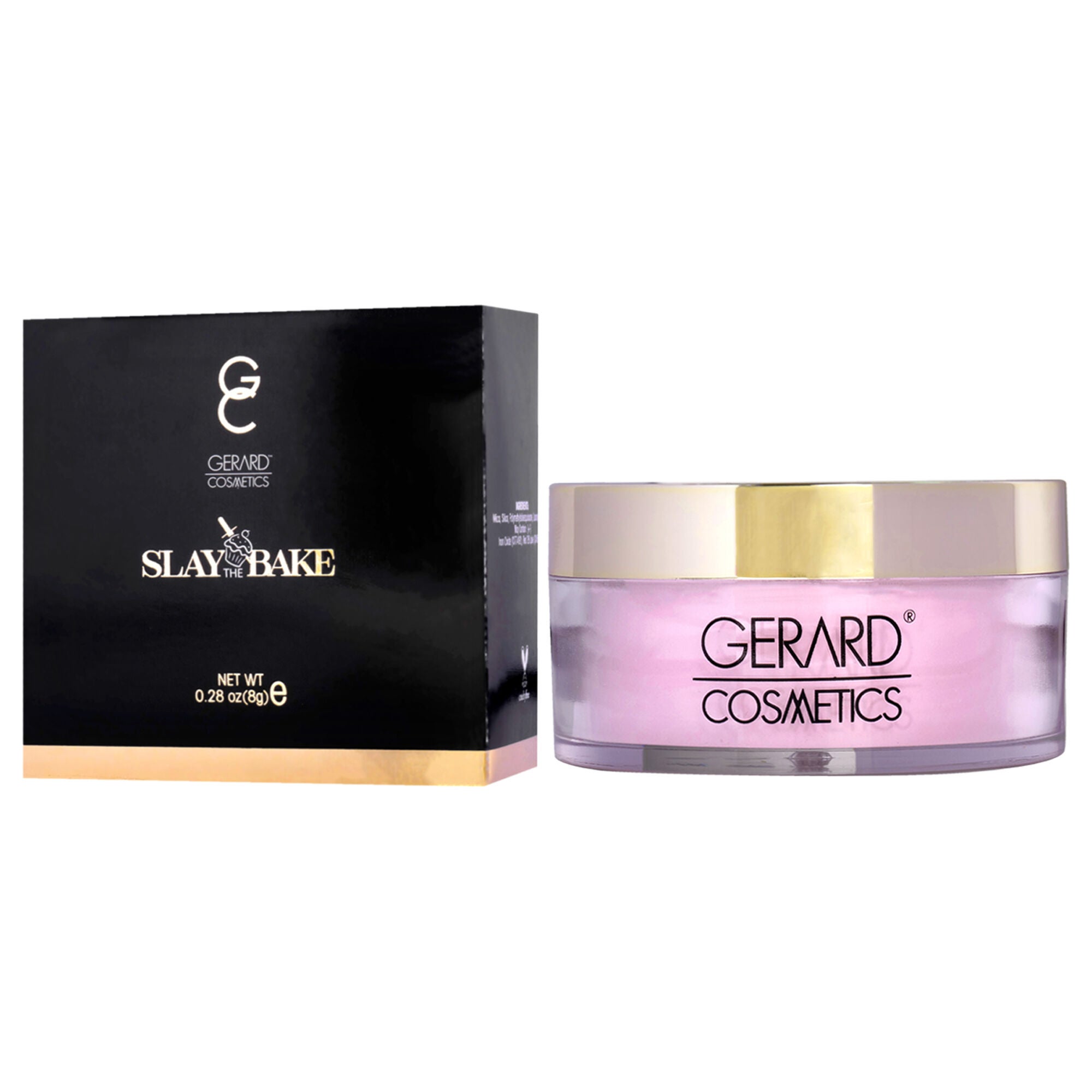 Slay the Bake Powder - Pink Blurring by Gerard Cosmetic for Women - 0.28 oz Powder, , alternate image number 6