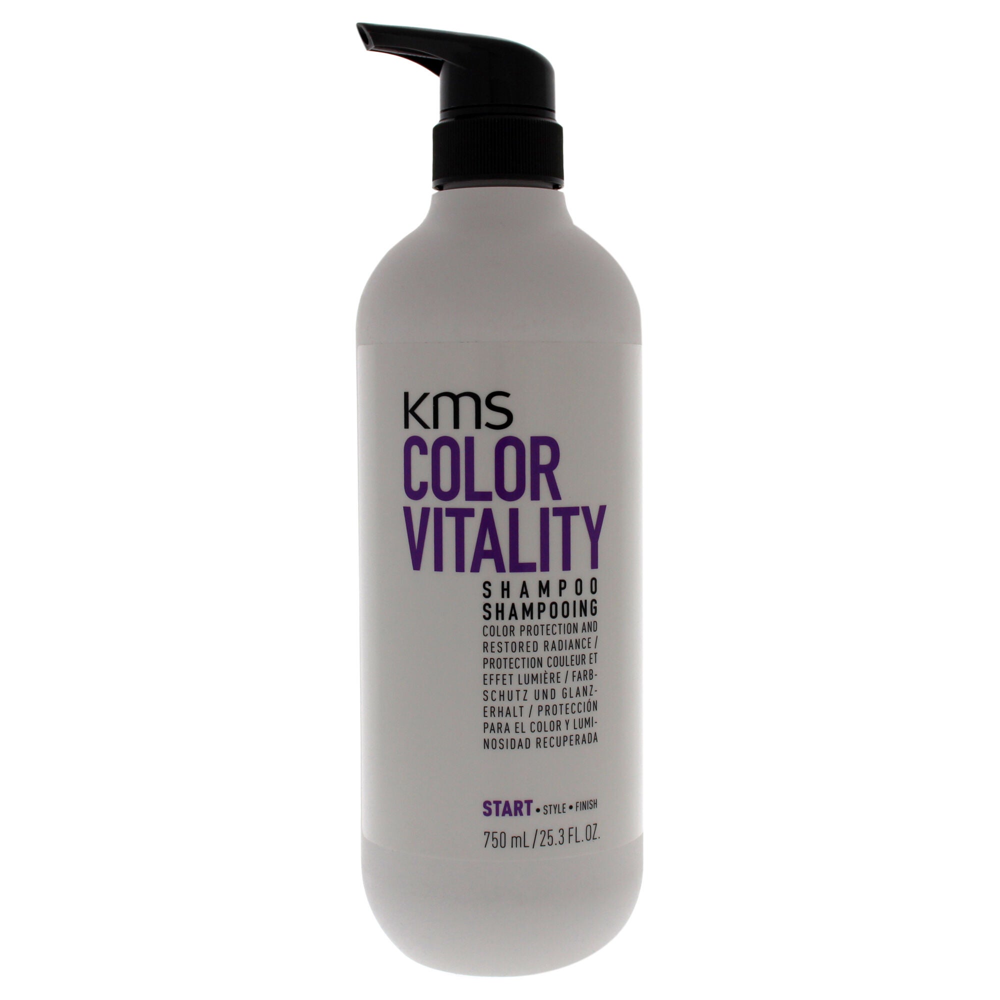 Color Vitality Shampoo by KMS for Unisex - 25.3 oz Shampoo, See Description, hi-res image number 0