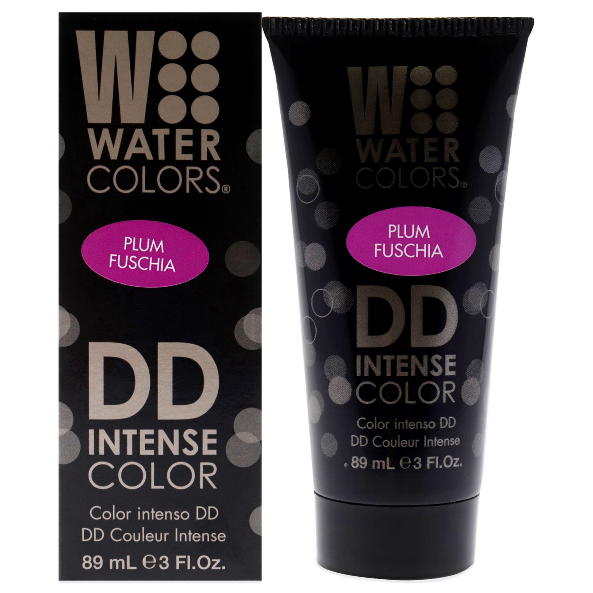 Watercolors DD Intense Color - Plum Fuchsia by Tressa for Unisex - 3 oz Hair Color, See Description, hi-res image number 0