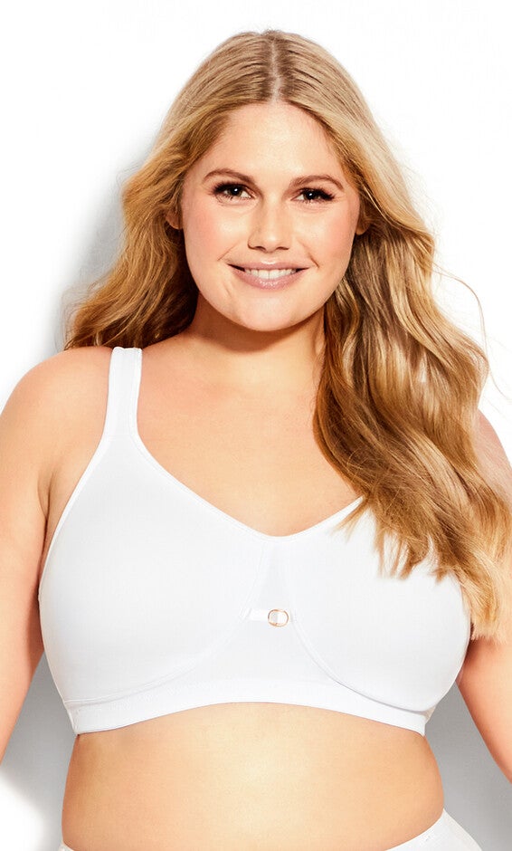 Soft Caress Bra - white, White, hi-res image number null