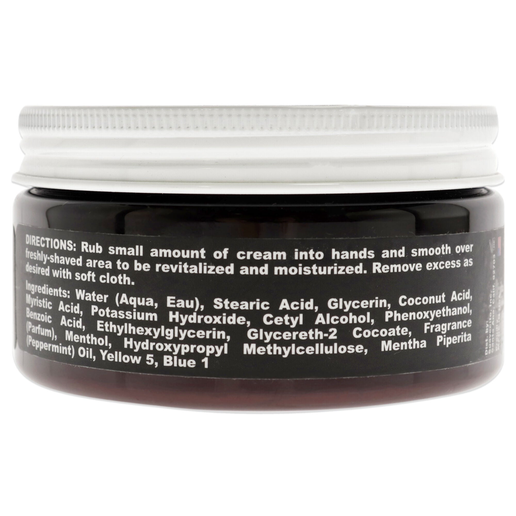 Mentol Aftershave Cream by Suavecito for Men 8 oz After Shave, See Description, alternate image number 2