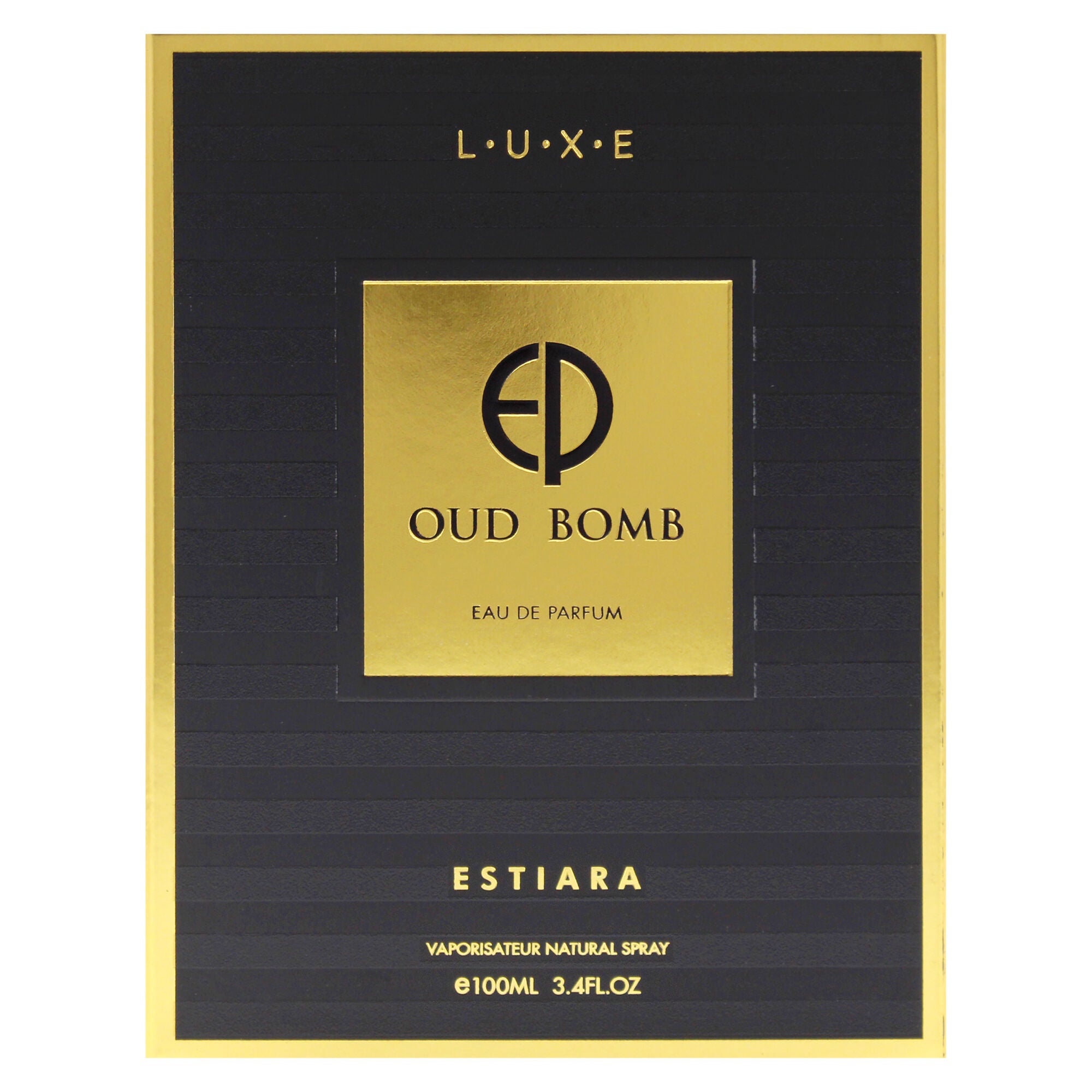 Luxe Oud Bomb by Estiara for Women - 3.4 oz EDP Spray, Clear, alternate image number 4