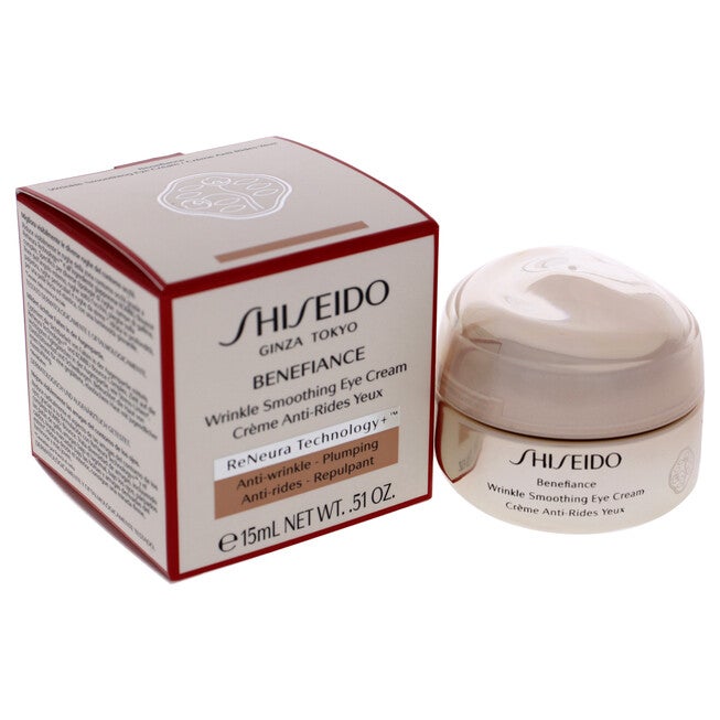 Benefiance Wrinkle Smoothing Eye Cream by Shiseido for Unisex - 0.51 oz Cream, , alternate image number null