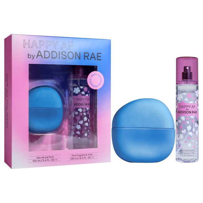 Happy AF by Addison Rae for Women - 2 Pc Gift Set 3.4oz EDP Spray, 8oz Fragrance Mist, See Description, alternate image number 1
