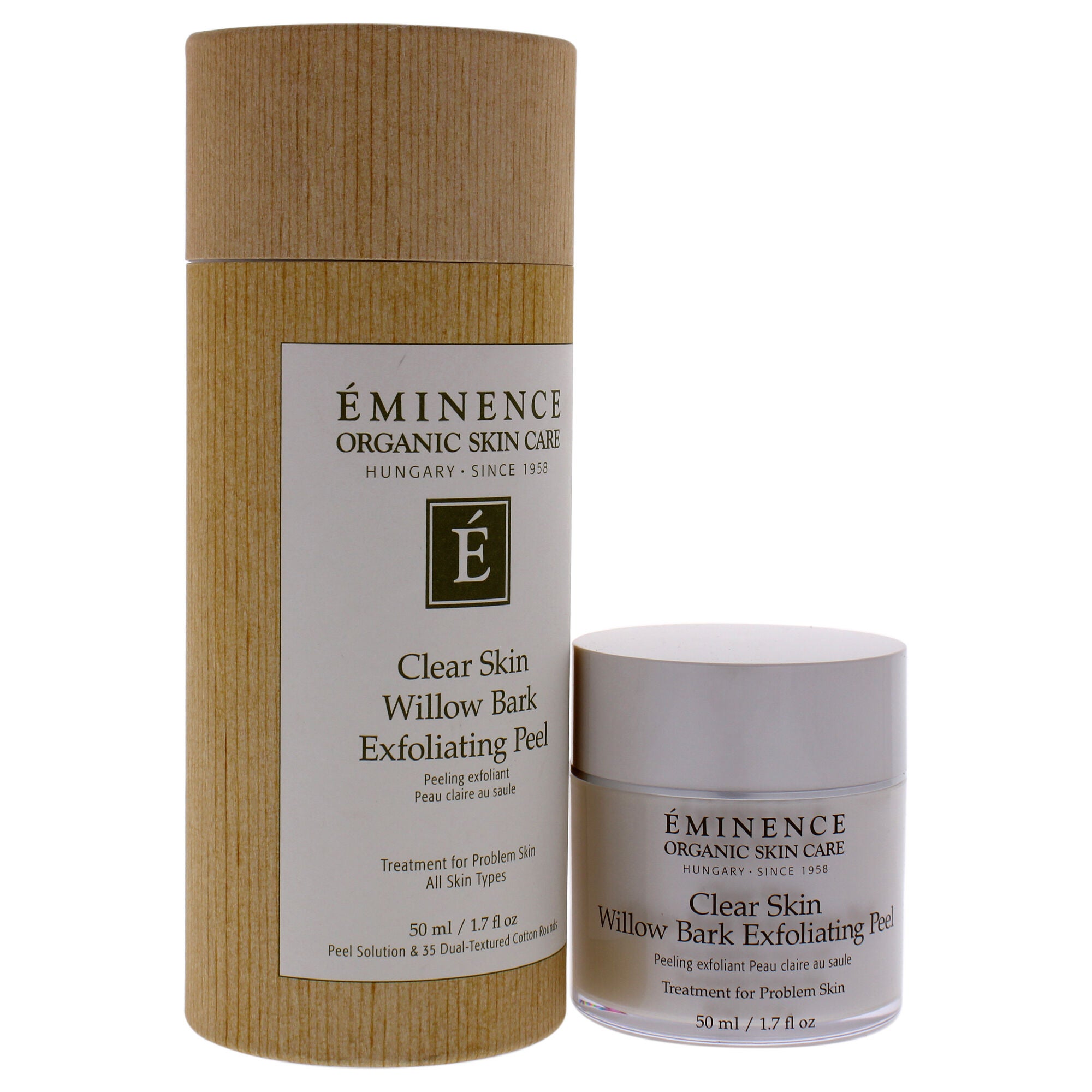 Clear Skin Willow Bark Exfoliating Peel by Eminence for Unisex - 1.7 oz Exfoliator, See Description, alternate image number 2