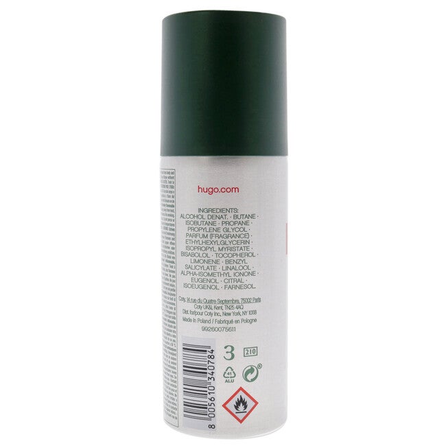 Hugo by Hugo Boss for Men - 3.6 oz Deodorant Spray, NA, alternate image number null