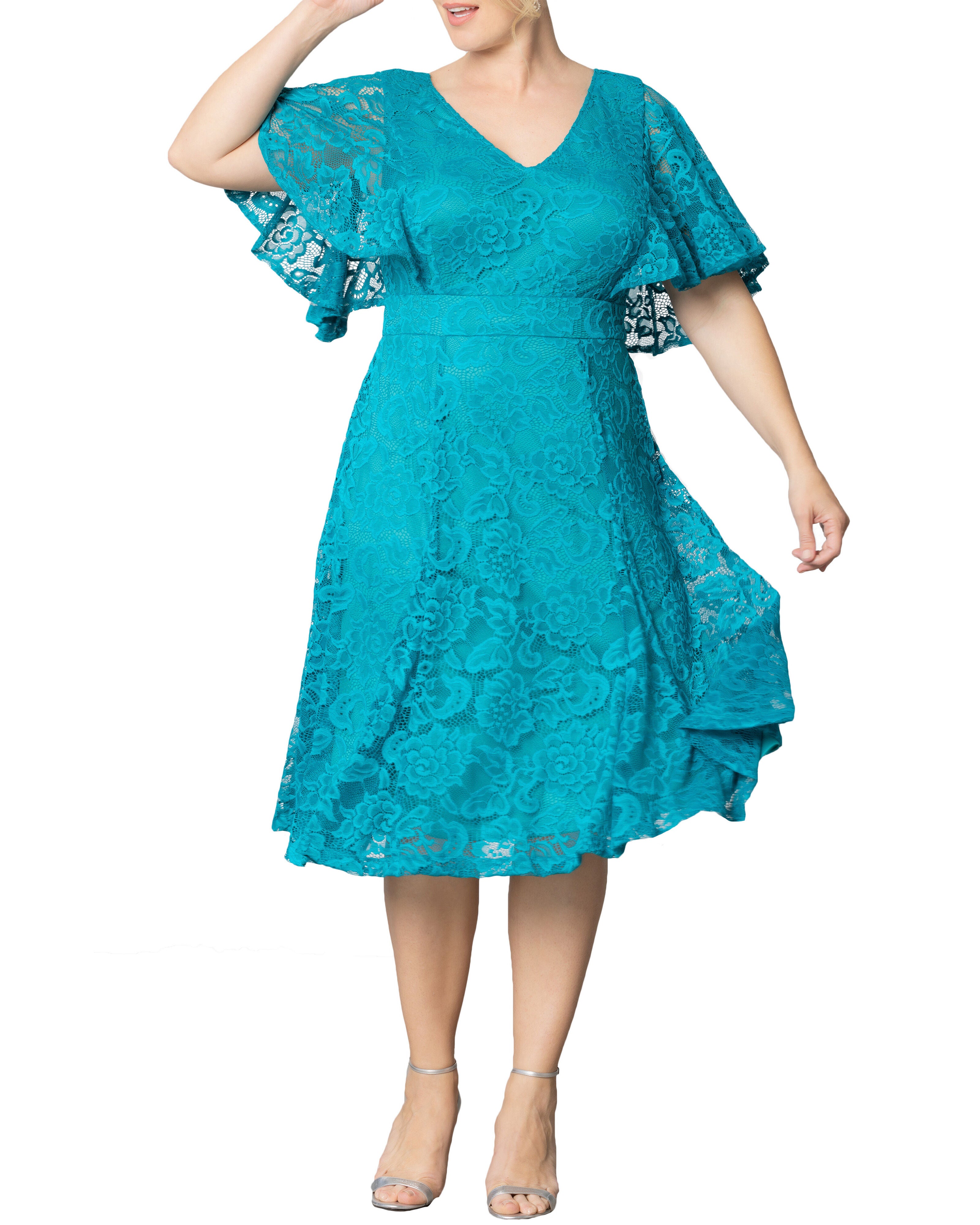 Camille Lace Cocktail Dress | Woman Within