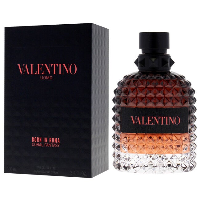 Uomo Born In Roma Coral Fantasy by Valentino for Men - 3.4 oz EDT Spray, NA, alternate image number null