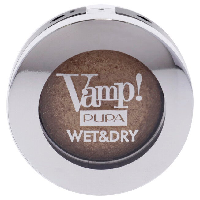 Vamp! Wet and Dry Baked Eyeshadow - 101 Precious Gold by Pupa Milano for Women - 0.035 oz Eye Shadow, See Description, alternate image number 4