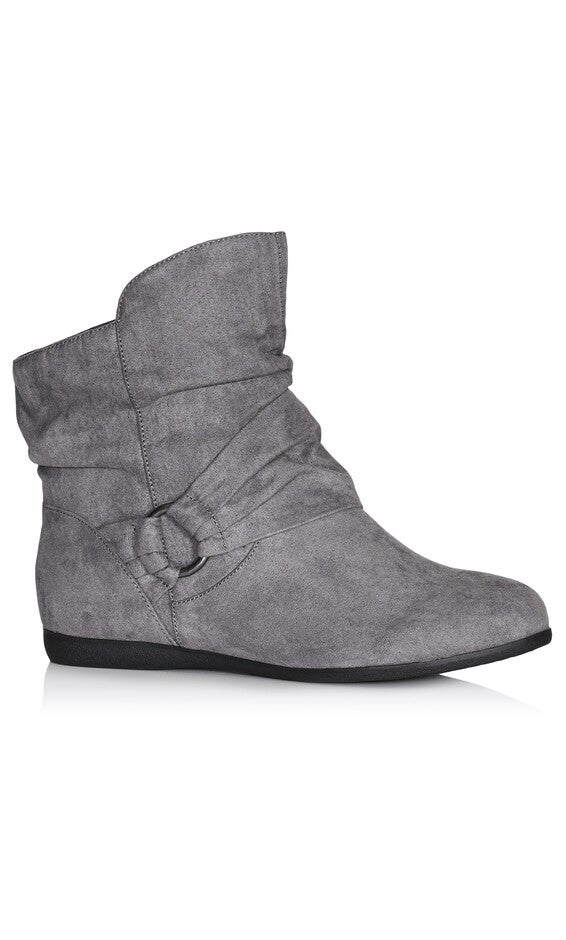 WIDE FIT Serena Ankle Boot - gray, , alternate image number null